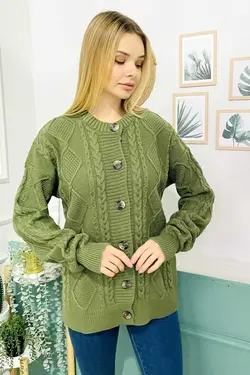 بافتنی دکمه‎دار برند StilOBA کد 1687636998