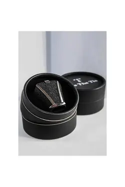 کراوات سوزن گره طرح‎دار مشکی اکسسوری برند filemingo کد 1687788320
