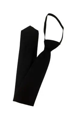 کراوات ساده کشی مشکی برند Stone کد 1687710917