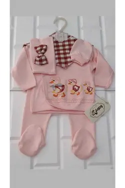 پتو کیف کوله پشتی مراقبت ست کودک نخود 100پنبه برند DERİNBEBE کد 1687854309