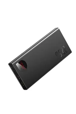 شارژ دیجیتالی فلزی قدرت مشکی نشانگر جعبه نیمکت فداکاری شما برند Baseus کد 1687941013