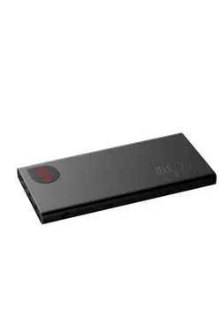 شارژ دیجیتالی فلزی قدرت مشکی نشانگر جعبه نیمکت فداکاری شما برند Baseus کد 1687941013
