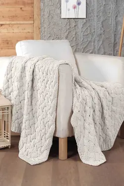 مبل پتو بافتنی سر/مو سرنیتا برند Miespiga کد 1688209270