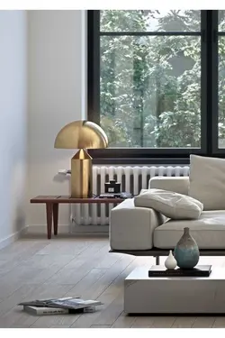 آباژور طلایی قارچ برند MODERN کد 1688196724