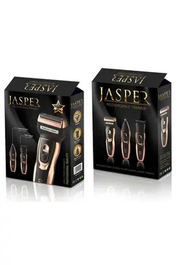 دستگاه گرفتن ریش سری سر/مو حرفه ای تیتانیوم اصلاح نوک ویژه 30 برند JASPER کد 1688307269