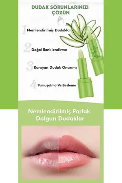 رژ مراقبت نرم‌کننده لب آلوئه ورا برند Sildne کد 1688295720