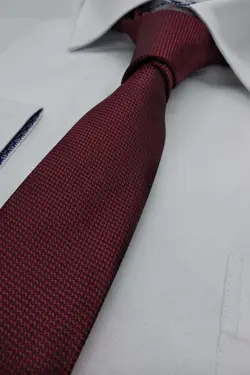 کراوات طرح‎دار زرشکی برند Gutiero کد 1688280743