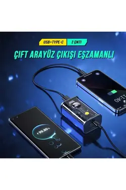 شارژ دیجیتالی فلزی طراحی شفاف قدرت نشانگر جعبه نیمکت برند Atongm کد 1688231247