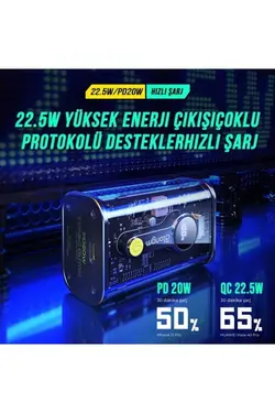شارژ دیجیتالی فلزی طراحی شفاف قدرت نشانگر جعبه نیمکت برند Atongm کد 1688231247