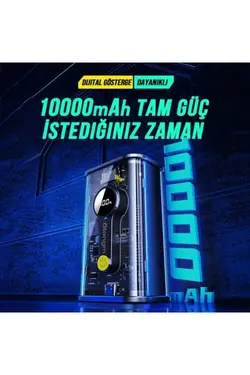 شارژ دیجیتالی فلزی طراحی شفاف قدرت نشانگر جعبه نیمکت برند Atongm کد 1688231247