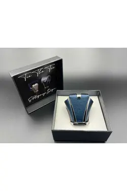 کراوات سوزن مات گره سرمه ای اکسسوری برند filemingo کد 1688366712