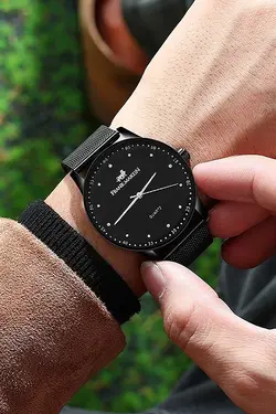 کیف پول ساعت ست کمربند دار کادو مردانه برند Frank Martin کد 1688367124