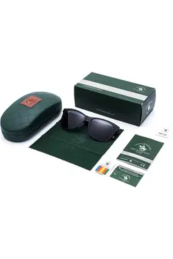 عینک مردانه مشکی برند Santa Barbara Polo Racquet Club کد 1688328056