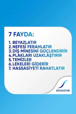 مسواک حفاظت خمیر دندان چند سفیدکننده وسط برند Sensodyne کد 1688436453
