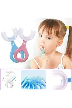 پاک کننده مسواک کودک بچه گانه سیلیکون شکل 6سن 2عدد برند BERNOULLI کد 1688559084