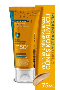 کرم ضد آفتاب کانسیلر صورت کلاژن 50رنگی هایپرپیگمانتاسیون برند Piar Genesis کد 1688554023