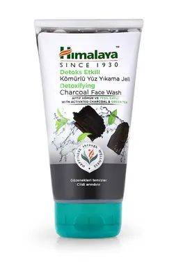شستشو صورت پاکسازی 150میلی لیتر سبز پوست، بدون پارابن، زغال سنگ، Detox برند Himalaya Herbals کد 1688548939