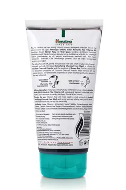 شستشو صورت پاکسازی 150میلی لیتر سبز پوست، بدون پارابن، زغال سنگ، Detox برند Himalaya Herbals کد 1688548939