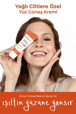 کرم ضد آفتاب محافظ صورت هایلایتر بلند 50میلی لیتر 50/ ویژه چرب pa برند Sinoz کد 1688496071