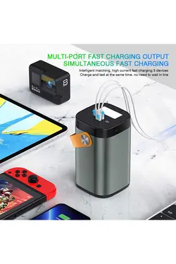 led کلاسور طلقی شارژ قابل حمل نشانگر بند‎دار چندتایی برند m.tk moveteck کد 1688646013