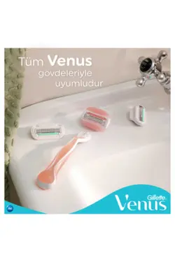 چاقو دستگاه اصلاح 4یدک venus زنانه راحتی برند Gillette Venus کد 1688899214