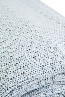 پتو بافتنی دو‎نفره آبی افسون برند Karaca Home کد 1688893507