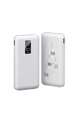 شارژ 10000 ماه پاور بانک، samsung/iphone/huawei/oppo سیمی چندتایی درونی؛ داخلی برند Tootech کد 1688874622