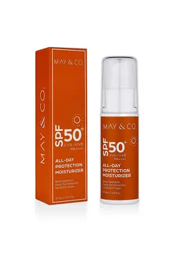 کرم حفاظت هایلایتر بلند 50میلی لیتر روزانه برند MAY&amp;CO. کد 1689092110