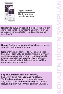 شامپو کراتین مراقبت سر/مو ضد ریزش کلاژن برند Aizen کد 1689087013