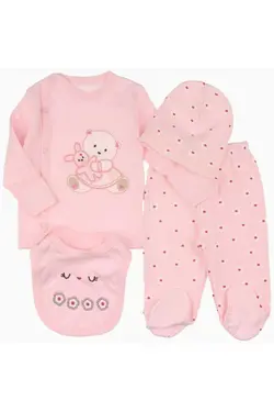 کوله پشتی مراقبت تولد ست دستمال 5تکه جوراب) خروج، نخود کیسه، بیمارستان (عزیزم برند DERİNBEBE کد 1689032145