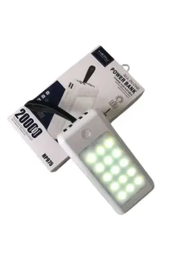 دستگاه شارژ لامپ کمپ 20000 ماه سیمی به گوشی ها نورافکن برند gaman کد 1688933706