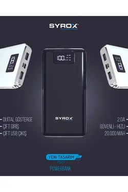 جدید دیجیتالی 20000 ماه قدرت نیمکت محصول برند Syrox کد 1688932507