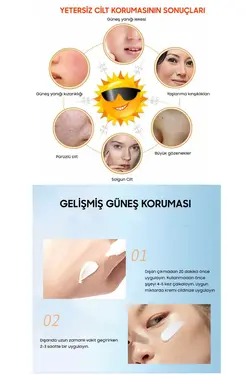 کرم ضد آفتاب ویتامین هایلایتر بلند 50pa لکه برند ESHUMİ کد 1689154806
