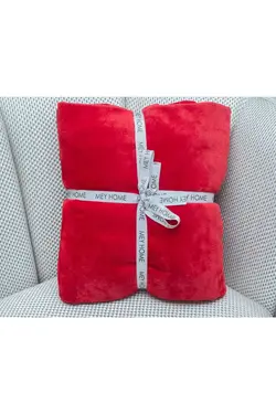 پتو دو‎نفره قرمز برند MEYHOME کد 1689206432