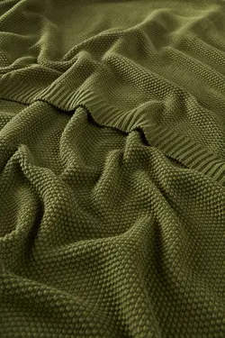 پتو بافتنی آکریلیک سبز 140x160cm برند Joriens کد 1689203706