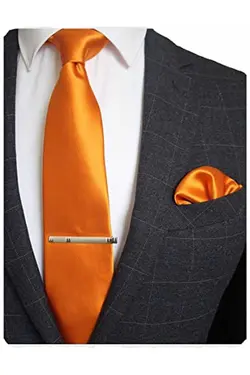 کراوات ست دستمال تک رنگ مردانه برند Trenderrs کد 1689195973