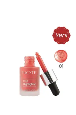 هایلایتر مایع 01مروارید رز برند Note Cosmetics کد 1689507482
