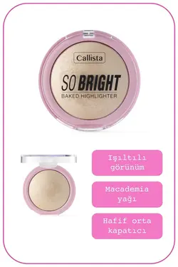 بیک هایلایتر درخشان روشن کننده 010 برند Callista کد 1689507445