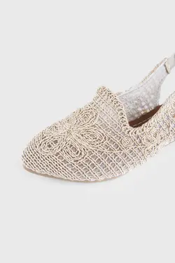 صندل بافتنی زنانه شکننده سونس برند SUİNS SHOES کد 1689506981