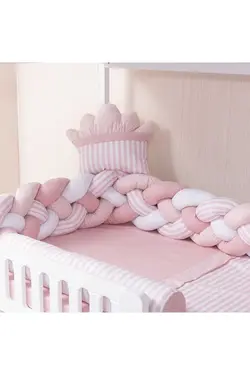 ست خواب بچه گانه کودک بافتنی صورتی مینی بیبی برند Mini Baby کد 1689819664