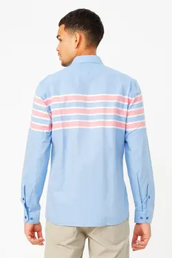 پیراهن مردانه آبی برند US Polo Assn کد 1647151037