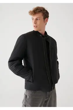 کت چرم مصنوعی مشکی برند Mavi کد 1643441603