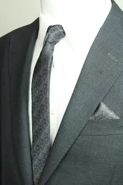 کراوات ست دستمال طرح‎دار مشکی 5.5cm برند Kravatistan کد 1643426230