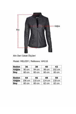 کت چرم اصل زنانه برند ALİN کد 1643119029