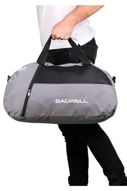 کیف مسافرتی استفاده بزرگ روزانه طوسی برند BAGWELL کد 1642422729