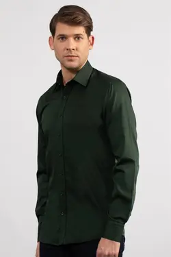 پیراهن سری مردانه اسلیم فیت مدرن ساتن نخی برند Tudors کد 1641965648