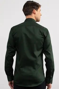 پیراهن سری مردانه اسلیم فیت مدرن ساتن نخی برند Tudors کد 1641965648