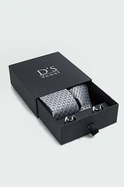 ست کراوات مردانه برند D'S Damat کد 1641854709