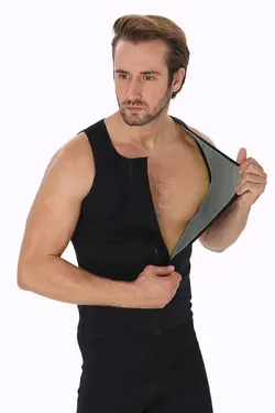 ورزشی اسپرت زیپدار مردانه حرارتی چربی سوز برند GİYİNCEL کد 1640895127