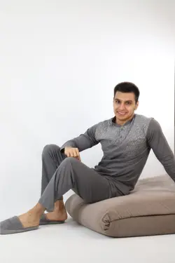 لباس راحتی سری مردانه 100پنبه ویژه برند Rimoli کد 1640766426